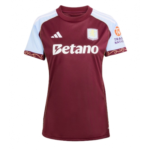 Billige Fotballdrakt Aston Villa Replika Hjemmedrakt Dame 2025-26 Kortermet Billige Fotballdrakt Aston Villa Replika Hjemmedrakt Dame 2025-26 Kortermet